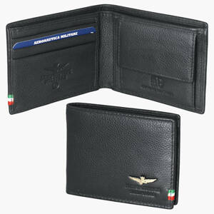 Peněženka Aeronautica Militare Flag AM-101-01 černá