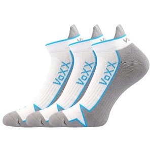 VOXX ponožky Locator A bílá 3 pár 35-38 103046