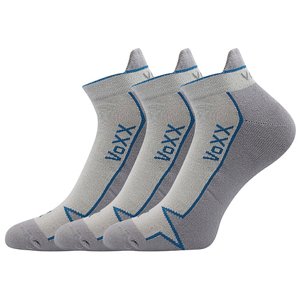 VOXX ponožky Locator A světle šedá 3 pár 39-42 103053