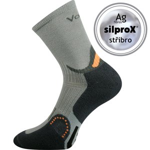 VOXX ponožky Actros silproX světle šedá 1 pár 39-42 102712