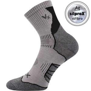 VOXX® ponožky Falco cyklo šedá 1 pár 35-38 102464