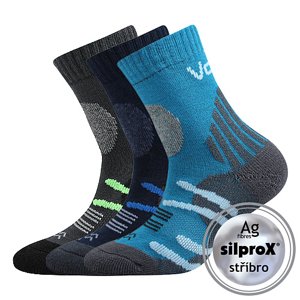 VOXX ponožky Horalik mix B - kluk 3 pár 30-34 109886
