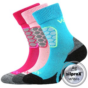 VOXX ponožky Solaxik mix B - holka 3 pár 20-24 113698