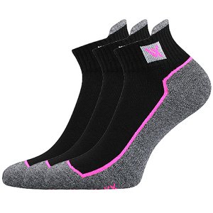 VOXX ponožky Nesty 01 černá II 3 pár 39-42 114688