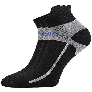 VOXX ponožky Glowing černá 3 pár 39-42 102507