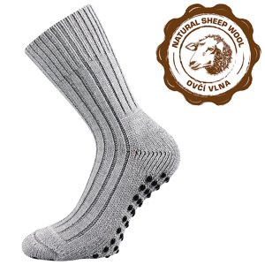 VOXX ponožky Willie ABS šedá melé 1 pár 35-38 116937