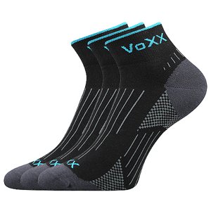VOXX ponožky Azul černá 3 pár 39-42 117387