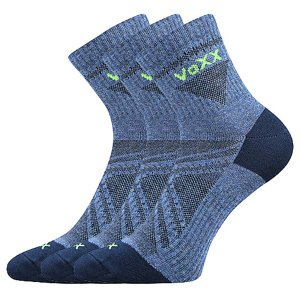 VOXX ponožky Rexon 01 jeans melé 3 pár 39-42 117302