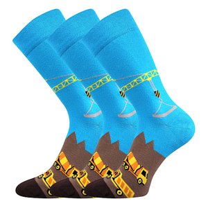 LONKA ponožky Twidor stavba 3 pár 39-42 117434