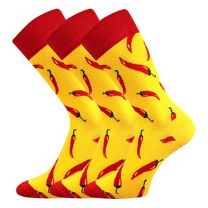 LONKA ponožky Twidor papričky 3 pár 39-42 117444