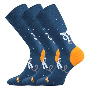 LONKA ponožky Twidor kosmonaut 3 pár 39-42 117445