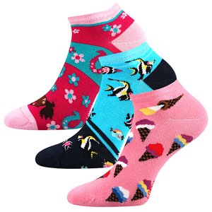 LONKA ponožky Dedonik mix B - holka 3 pár 20-24 117497