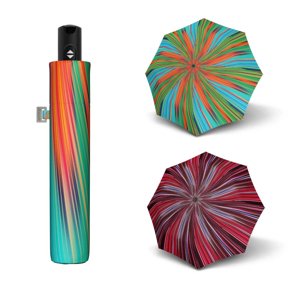 Doppler Magic Carbonsteel FANTASY Dámský skládací plně automatický deštník oranžová 744865F01