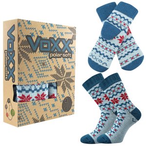VOXX® ponožky Trondelag set azurová 1 ks 35-38 117515