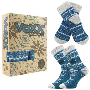 VOXX® ponožky Trondelag set petrolejová 1 ks 35-38 117519