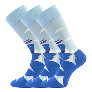 LONKA ponožky Twidor parník 3 pár 39-42 118033