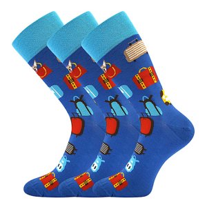 LONKA ponožky Twidor kufry 3 pár 39-42 118037