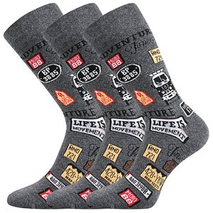 LONKA® ponožky Depate značky 3 pár 43-46 118157