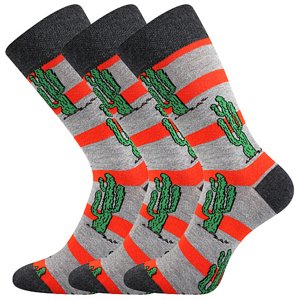 LONKA ponožky Depate kaktusy 3 pár 39-42 118142