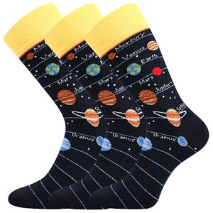 LONKA® ponožky Depate planety 3 pár 39-42 118145