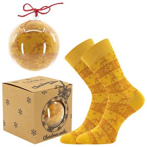 LONKA ponožky Elfi zlatá 1 pár 27-32 118022