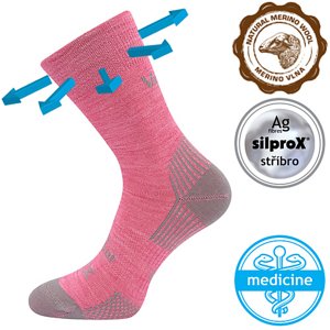 VOXX ponožky Optimus růžová 1 pár 39-42 117774