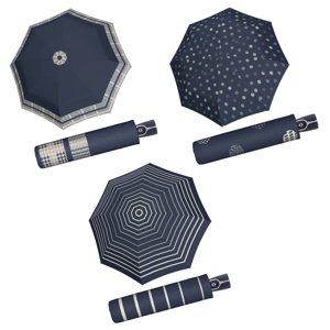 Doppler Magic Fiber TIMELESS Dámský skládací plně automatický deštník vzor 1 7441465NE01