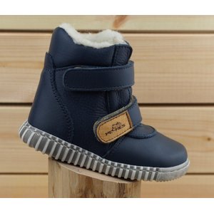 Pegres 1706 Bosé Dětské zimní boty modré 22