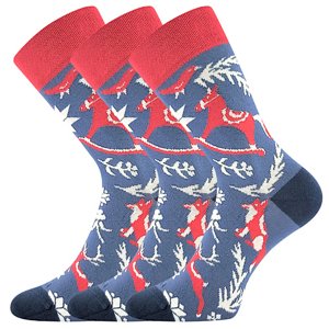 LONKA ponožky Damerryk zvířátka 3 pár 20-24 118317