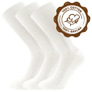 LONKA ponožky Halik bílá 3 pár 41-42 118441