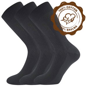 LONKA ponožky Halik černá 3 pár 38-39 118438