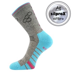 VOXX® ponožky Virgo šedá melé 1 pár 35-38 117220