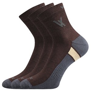 VOXX ponožky Neo hnědá 3 pár 35-38 101633