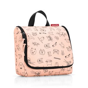 Reisenthel Toiletbag Kids Cats and dogs rose REISENTHEL-WH3064