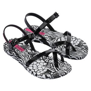Ipanema Fashion Sandal KIDS 83180-20829 Dětské sandály černo / bílé 25-26