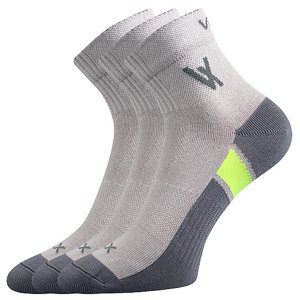 VOXX ponožky Neo sv.šedá 3 pár 35-38 101634