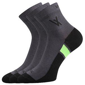 VOXX ponožky Neo tm.šedá 3 pár 35-38 101636
