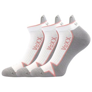 VOXX® ponožky Locator A bílá L 3 pár 35-38 118543