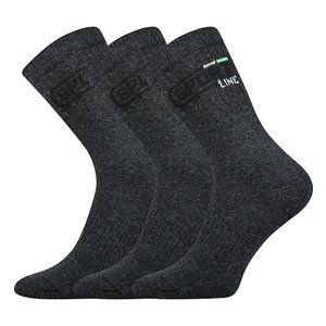 BOMA® ponožky Spot 3pack tm.šedá 1 pack 39-42 110946