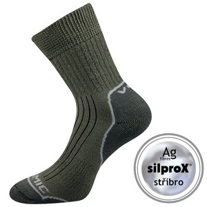 VOXX ponožky Zenith L+P tm.zelená 1 pár 35-37 103769
