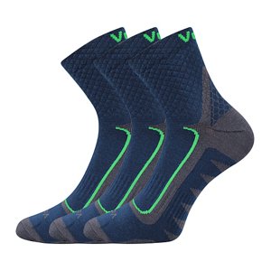 VOXX ponožky Kryptox tm.modrá 3 pár 39-42 116445