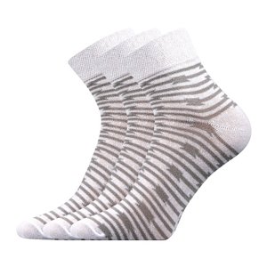 BOMA ponožky Ivana 39 mix bílá 3 pár 39-42 111036