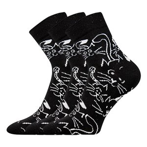 BOMA ponožky Xantipa 31 mix černá 3 pár 35-38 102209