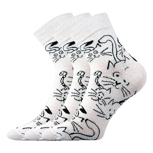 BOMA ponožky Xantipa 31 mix bílá 3 pár 35-38 103409