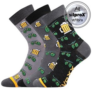 VOXX® ponožky PiVoXX III - mix 3 3 pár 43-46 114015