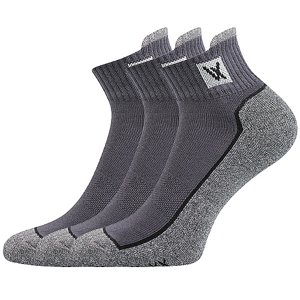 VOXX ponožky Nesty 01 tm.šedá 3 pár 43-46 114694