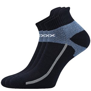 VOXX® ponožky Glowing tm.modrá 3 pár 35-38 102503