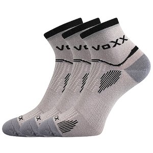 VOXX ponožky Sirius sv.šedá 3 pár 39-42 114985