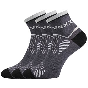 VOXX ponožky Sirius tm.šedá 3 pár 35-38 114979