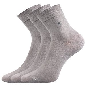 LONKA® ponožky Dion sv.šedá 3 pár 39-42 115160